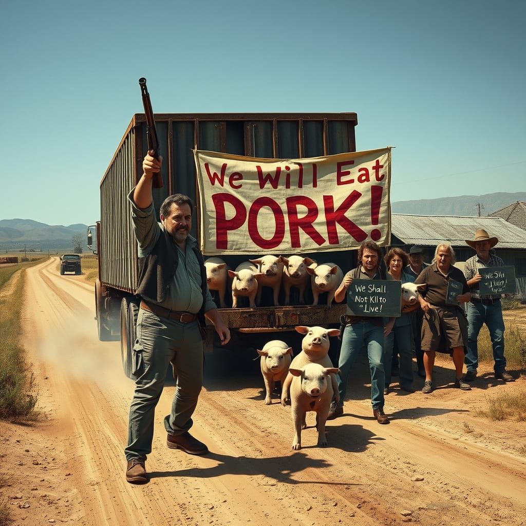 Dramatic Rural Standoff Over Meat Rights