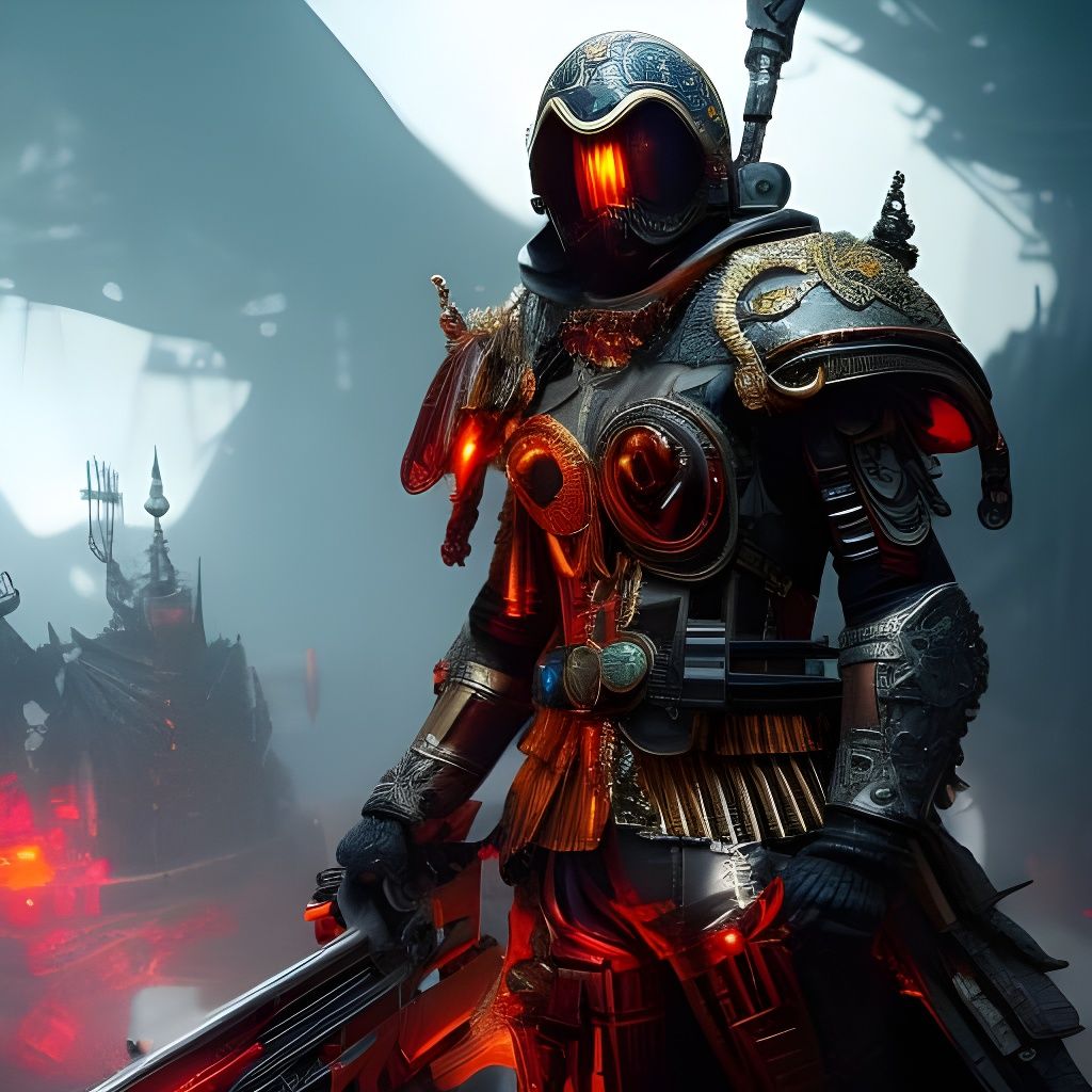 Skeleton Zombie Pilot and Knight Parrot, Detailed Fantasy Ar...