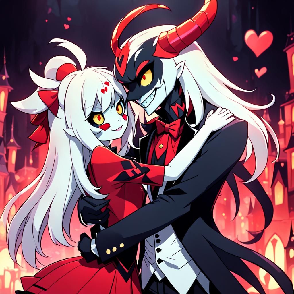 Alastor from Hazbin Hotel in Love