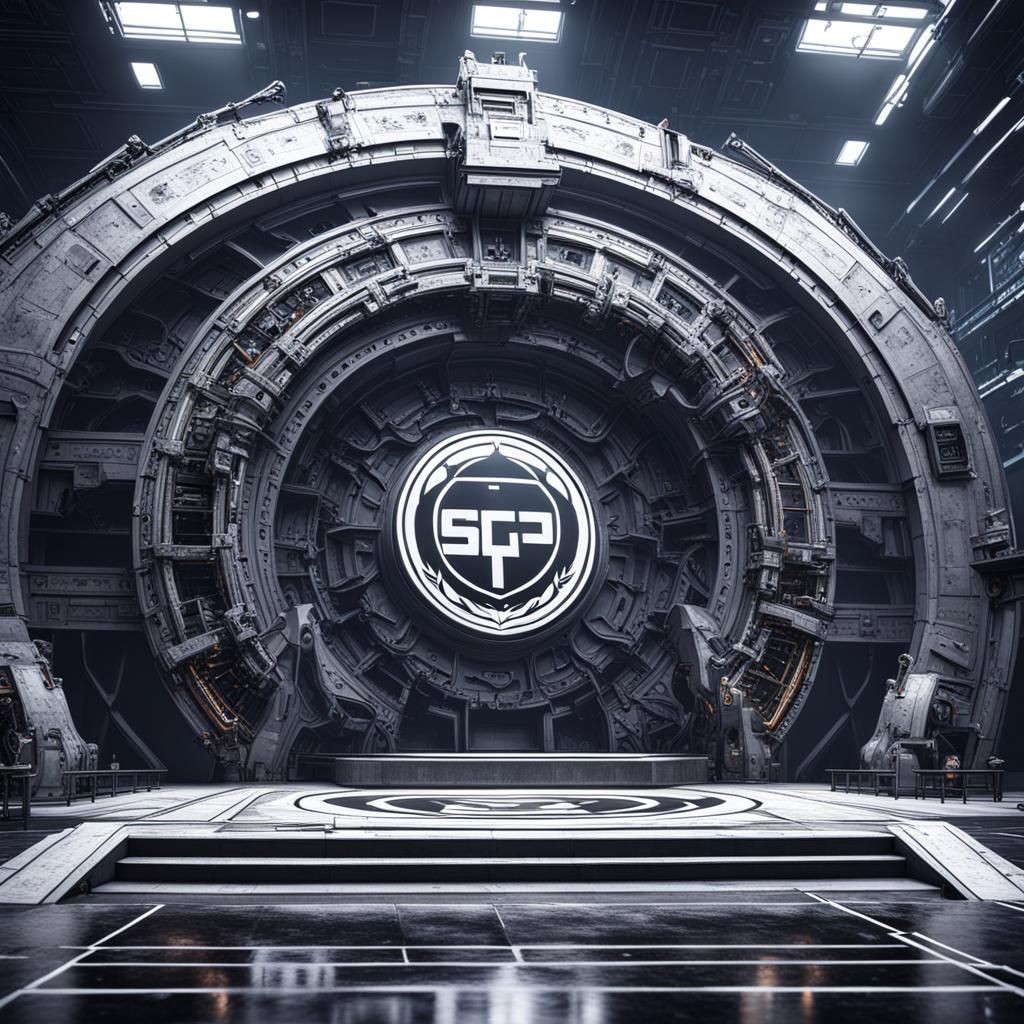 Detailed Matte Painting of SCP Agent