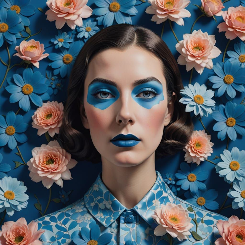 Maquillage avant-gardiste