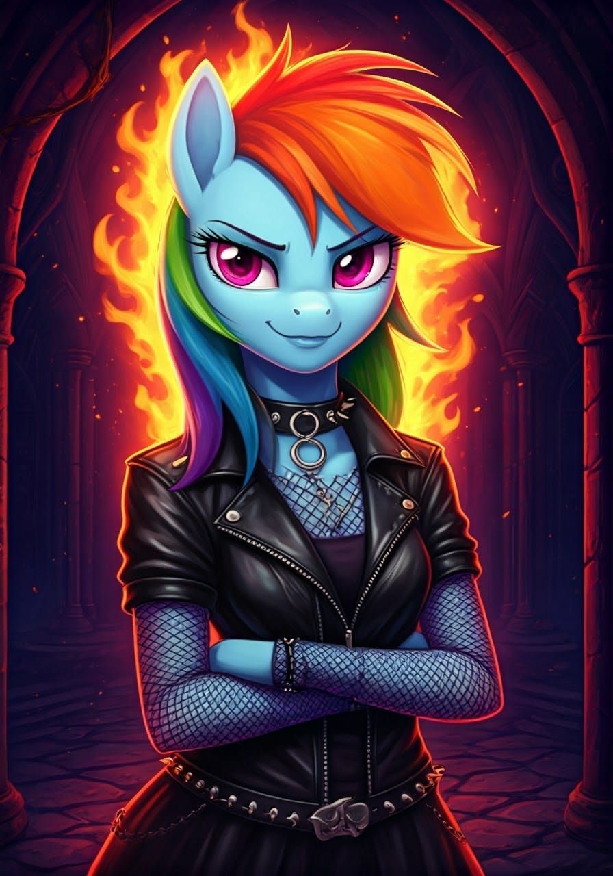 Badass Rainbow Dash