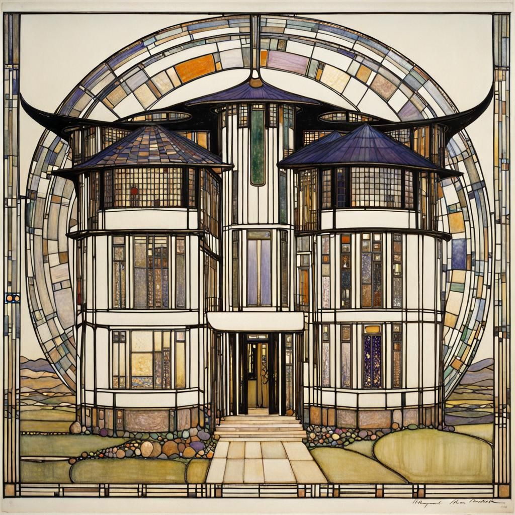 Ideal Home in Art Nouveau Style
