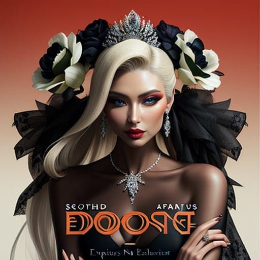 Elegant Beauty in Radiant Colors