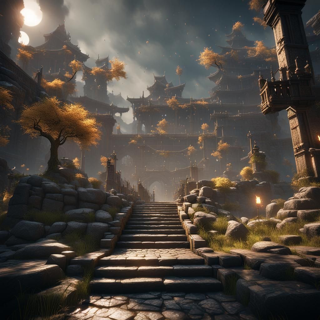 Epic 3D Sword Render in 8K Resolution