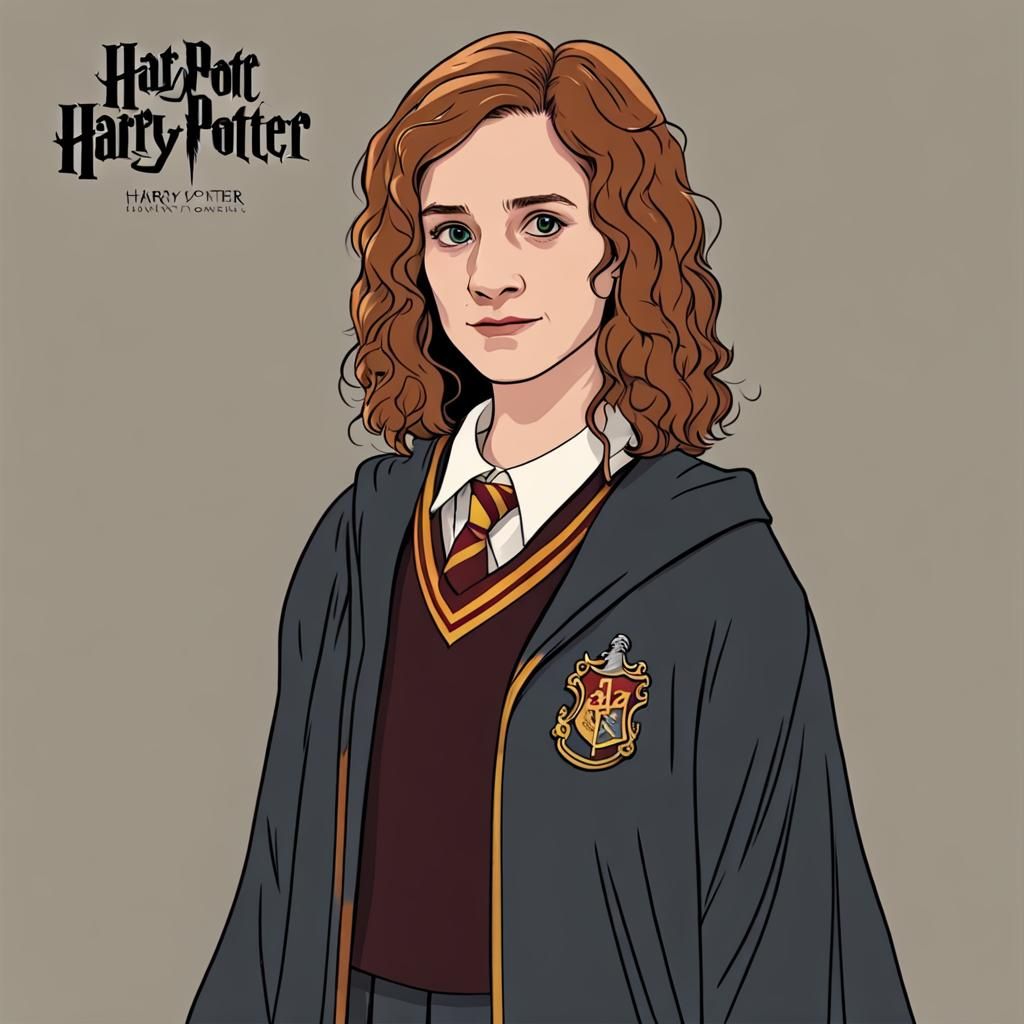 Hermione Granger Portrait from Harry Potter