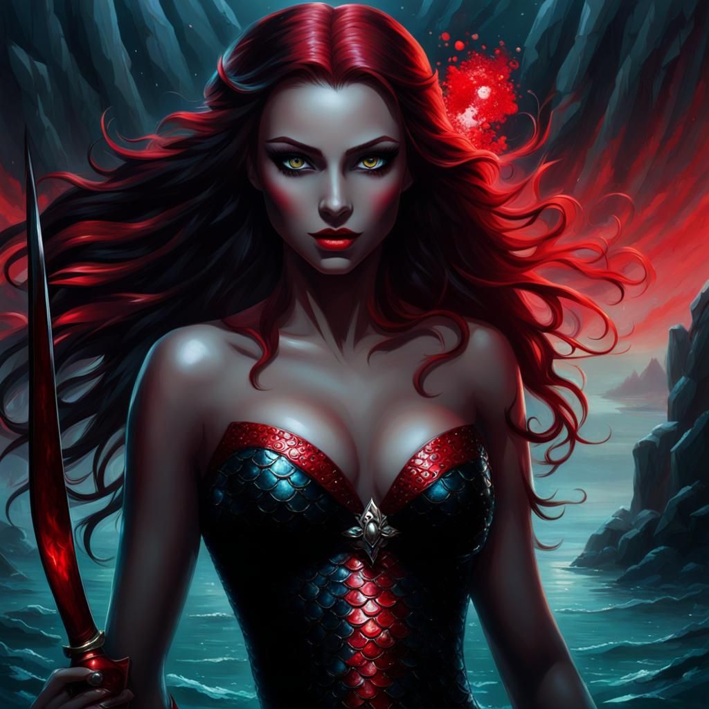 Dark mermaid