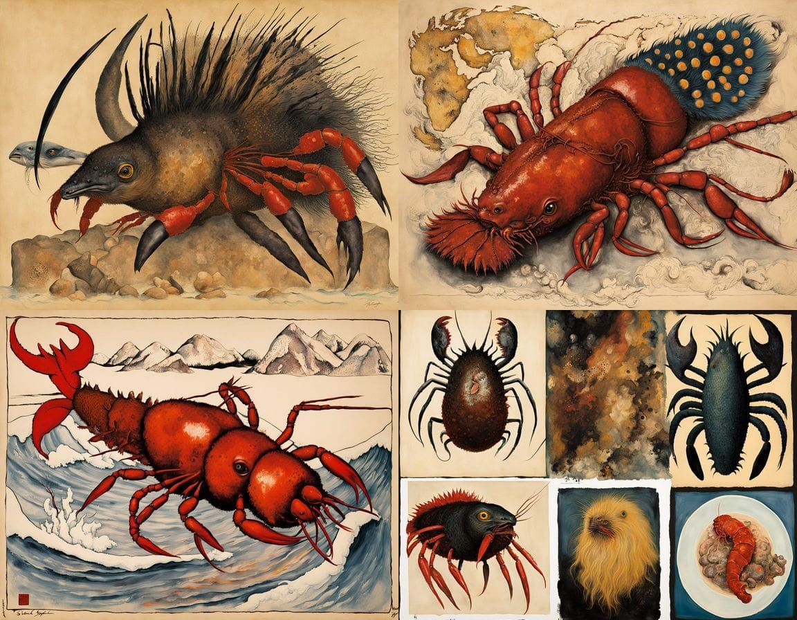 Surreal Japanese Art Storm