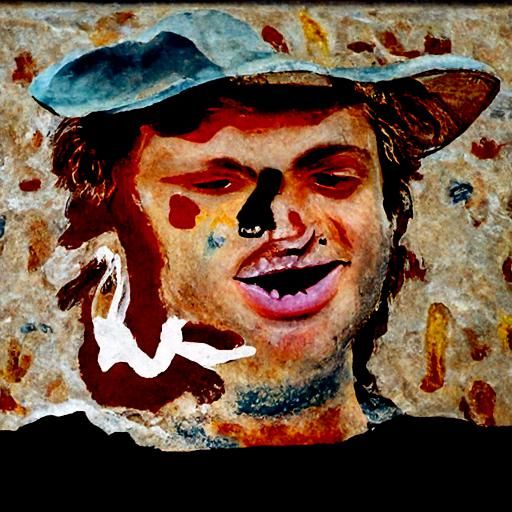 Cave Painting of Mac DeMarco