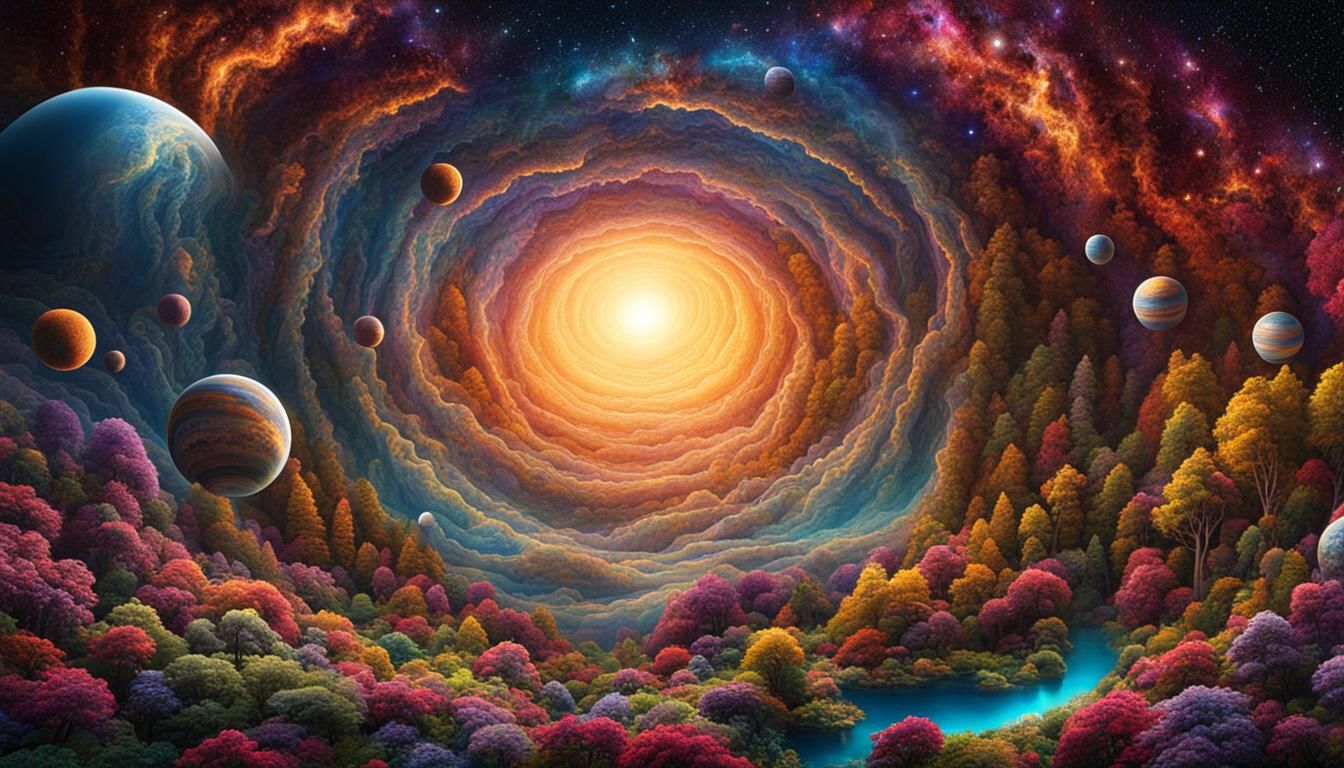Cosmic Optical Illusion of a Great Dream