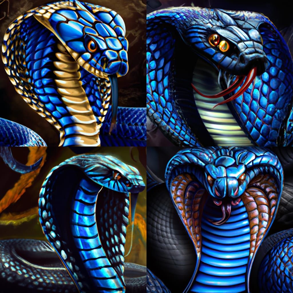 Cobra blue