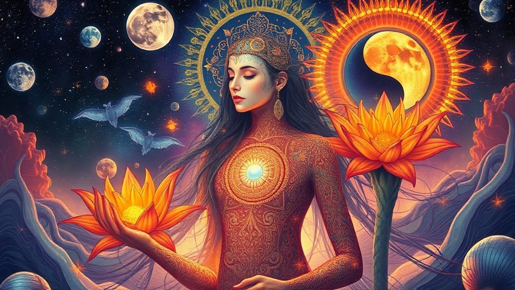 Enlightenment: Psychedelic Digital Art in 8k