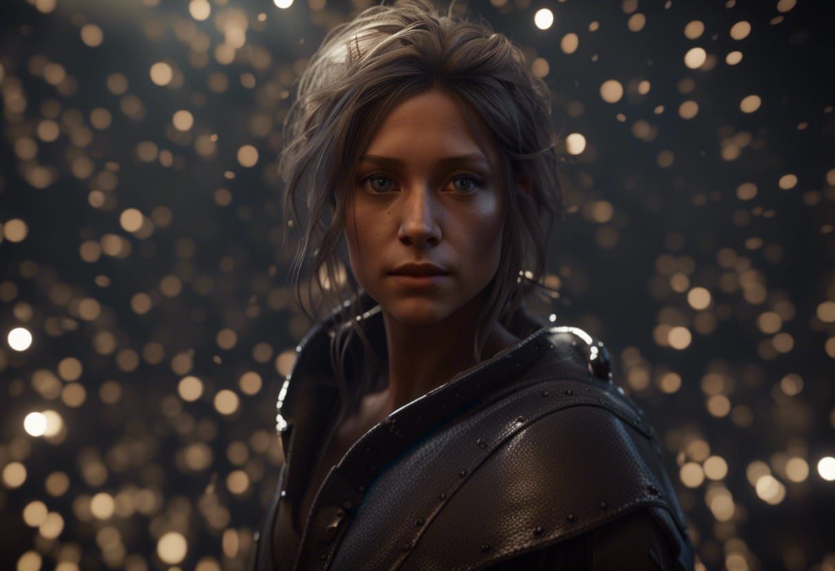 Sarah Morgan Starfield Portrait in 8k Resolution