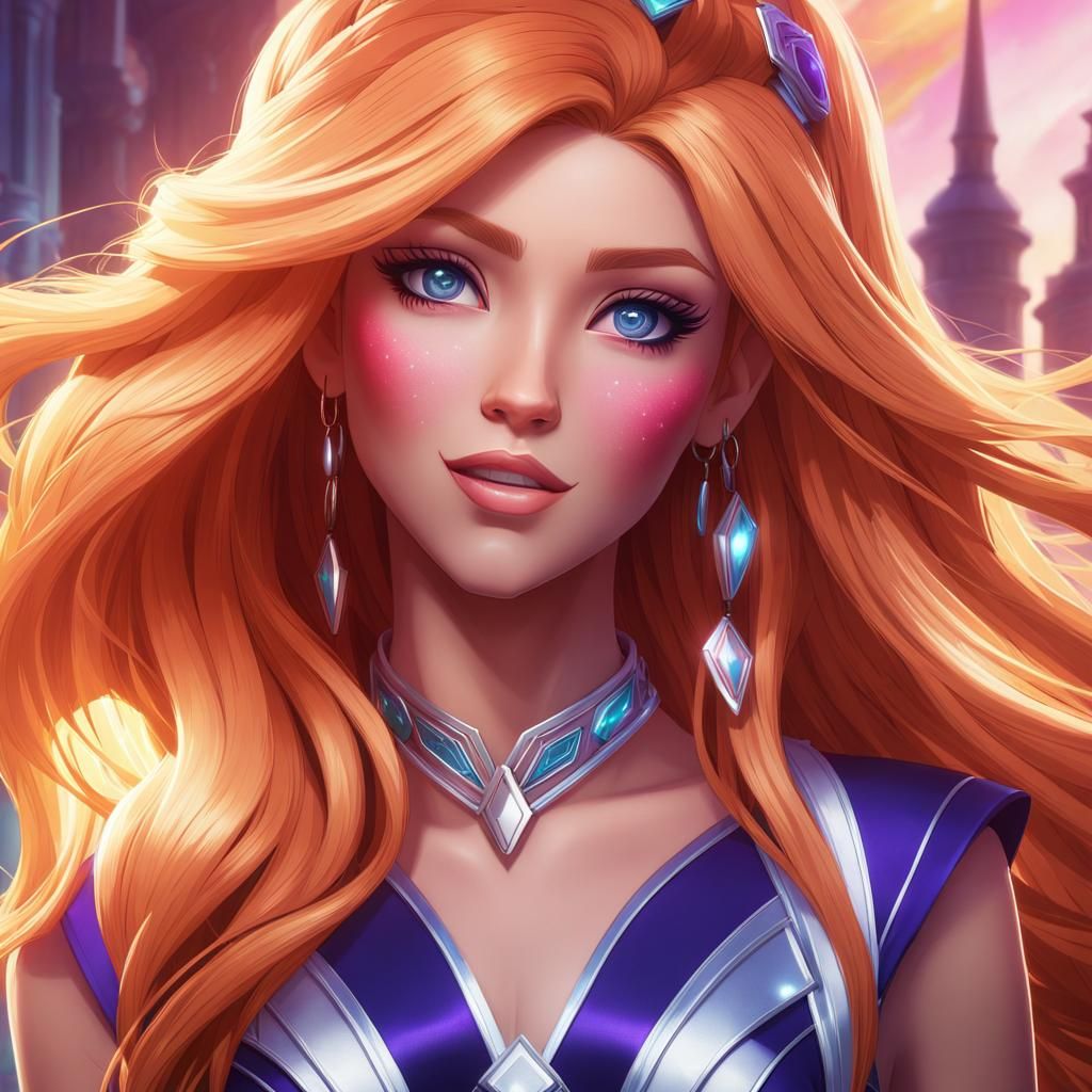 Katherine McNamara as Auriana Hyperrealistic Portrait