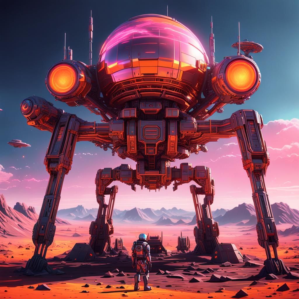 Sci-Fi Support System on Distant Planet