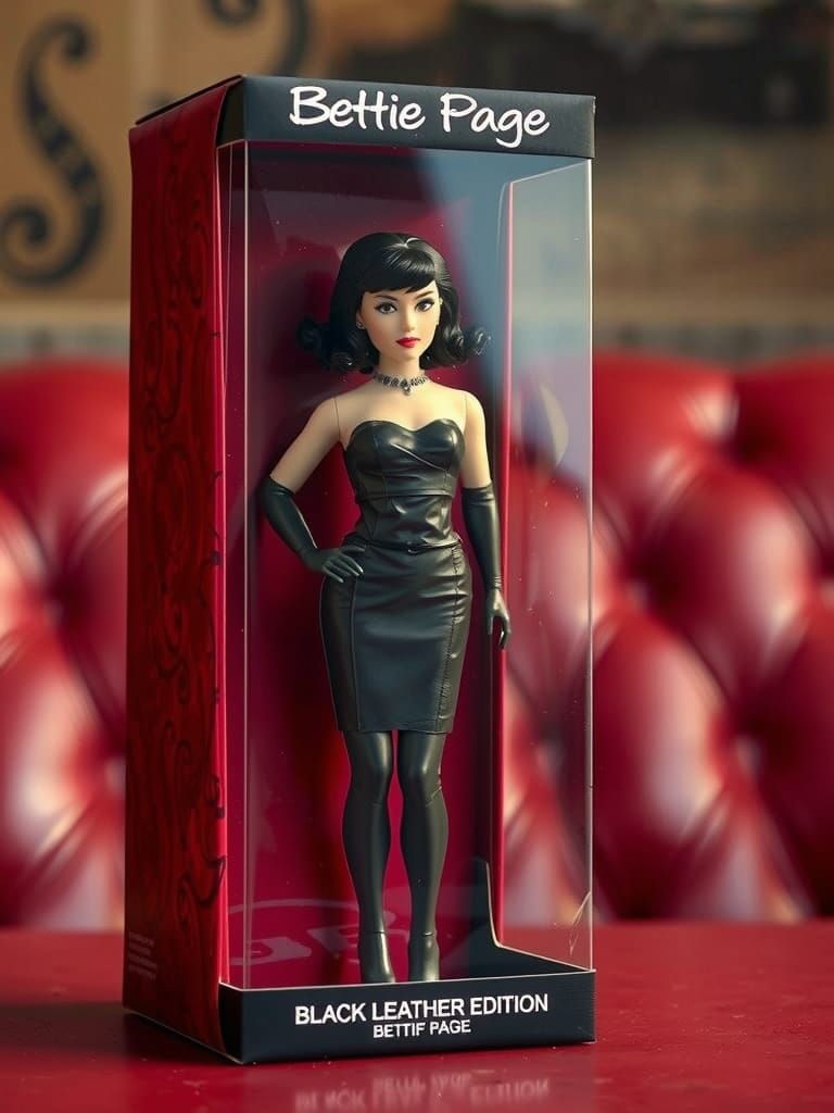 Bettie Page (Black Leather Edition) Version 2