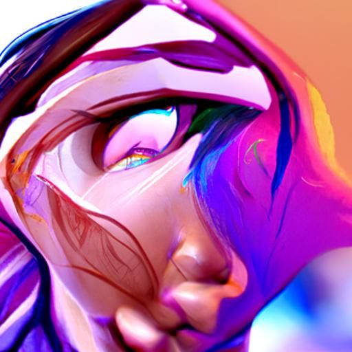 Detailed Portrait with Dynamic Lighting