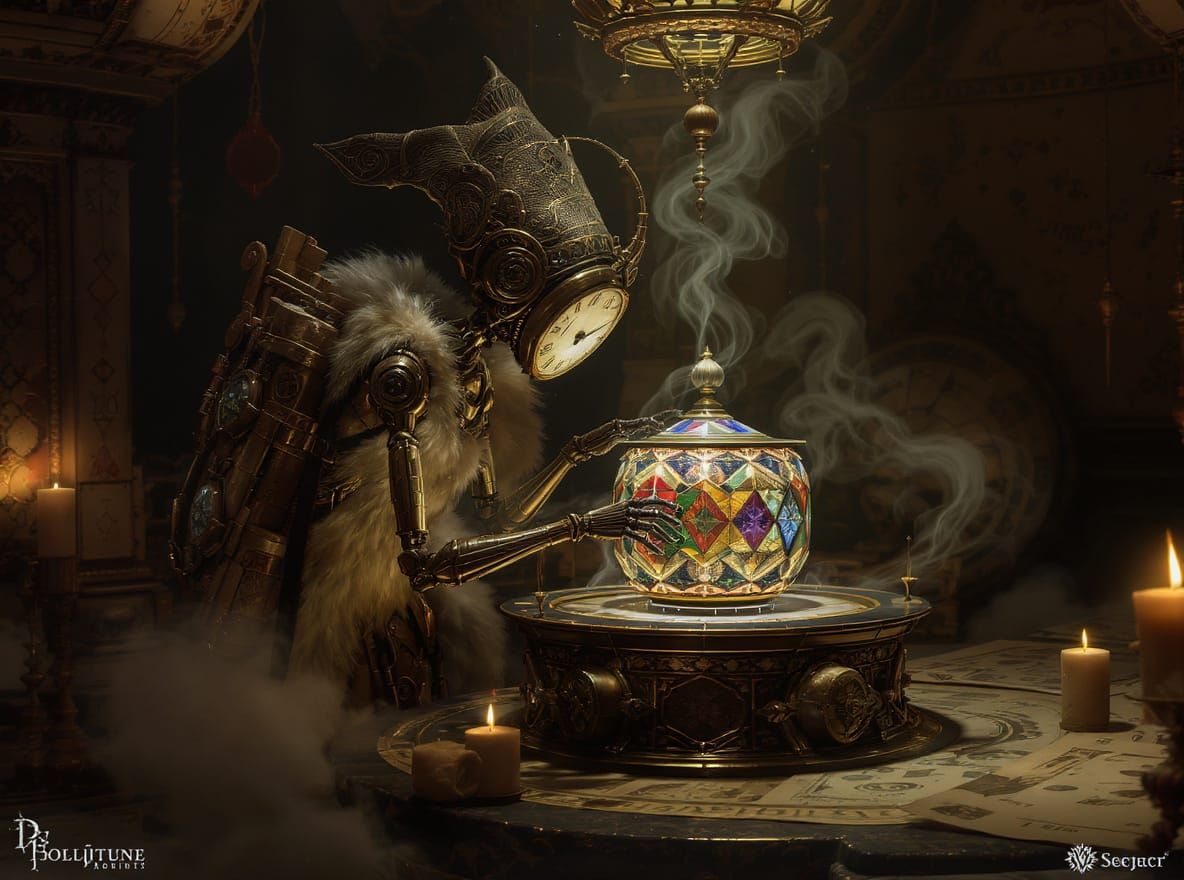 Steampunk Chronetta and the Kaleidoscope of Eternity