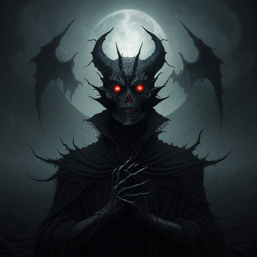 Ethereal, Dark Entity Emerges from Sinister Vortex