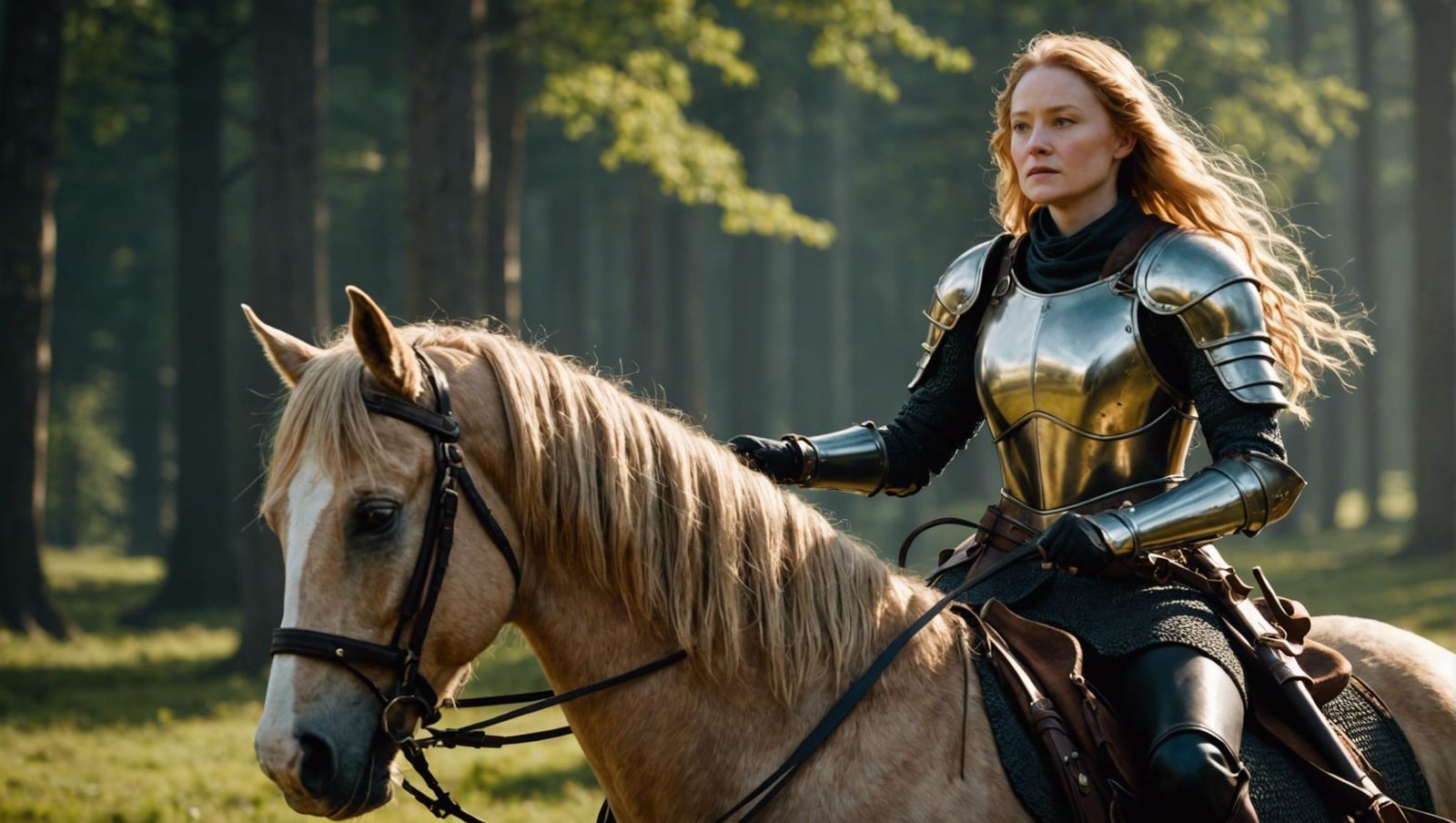 Eowyn on horseback