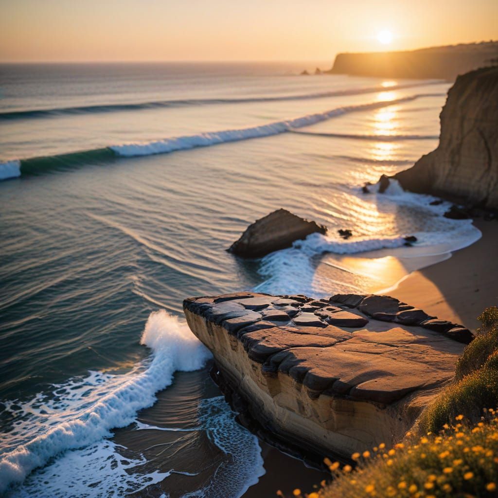 Surreal Sunset Cliffs