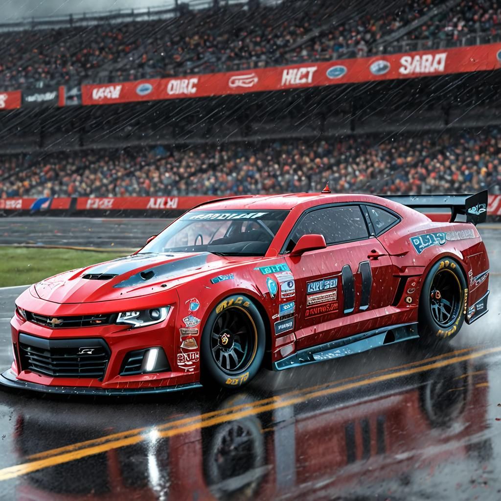 Nascar Chevrolet camero racing