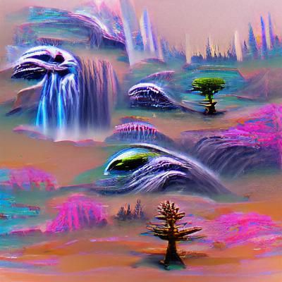 Exotic Alien Planet with Strange Creatures