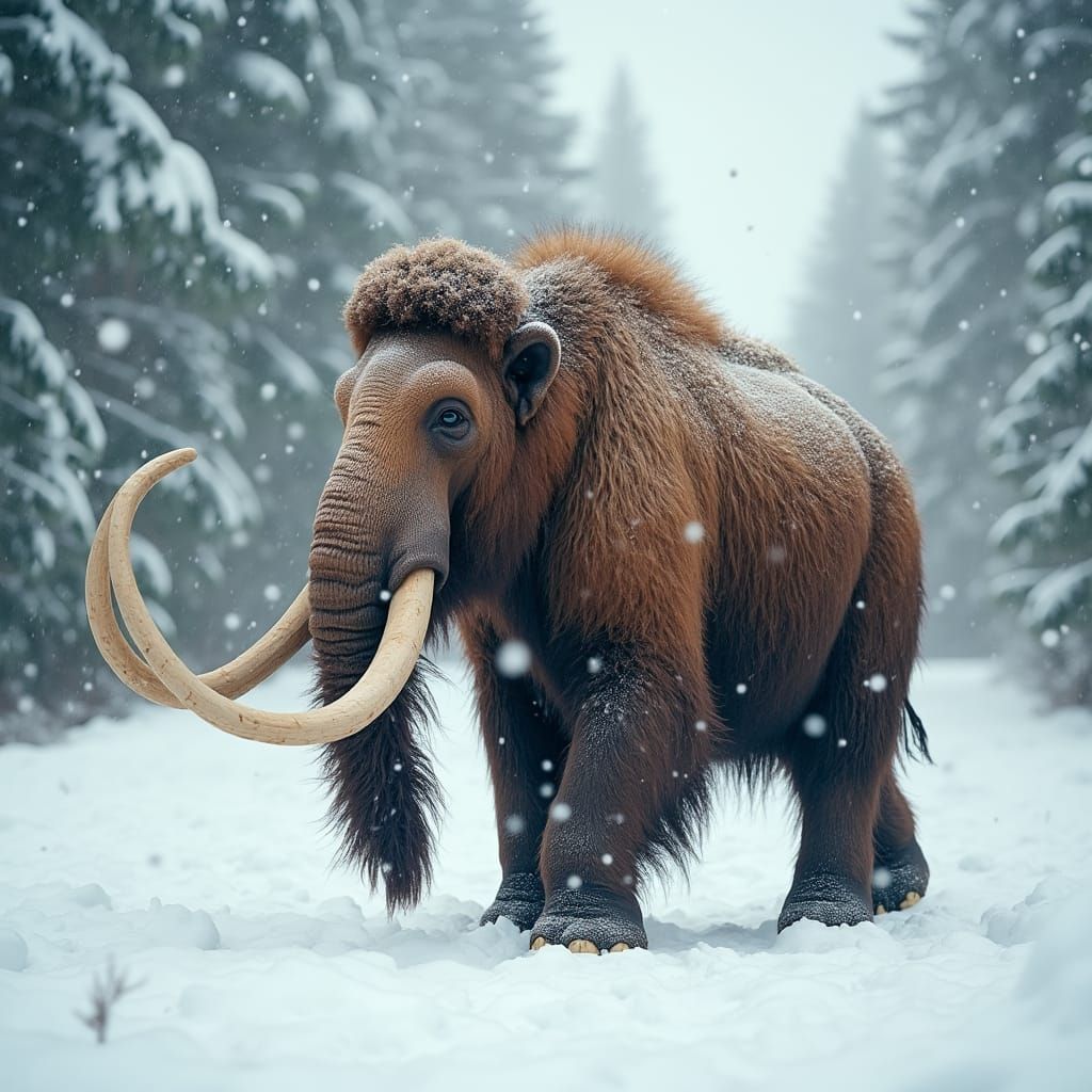 Prehistoric Giant Endures Arctic Storm