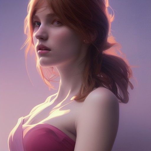 Detailed Portrait with Dynamic Lighting