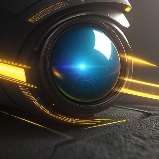 Futuristic Banana in Vibrant 3D Pixar Style