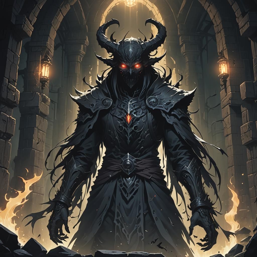 Dark Spirit in Dungeon, Anime Style