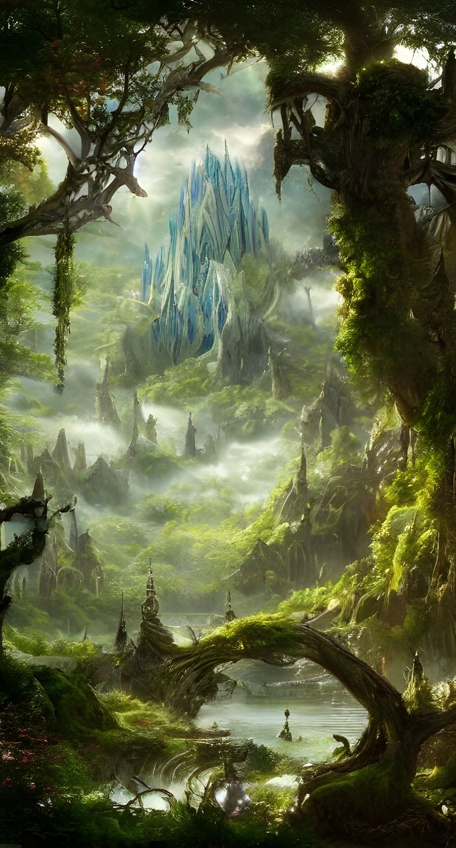 Middle Earth: Lothlórien From Afar