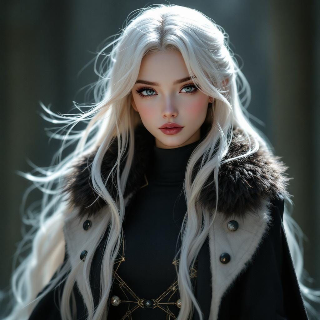 Cynthia from Pokémon, Elegant Anime Character Concept