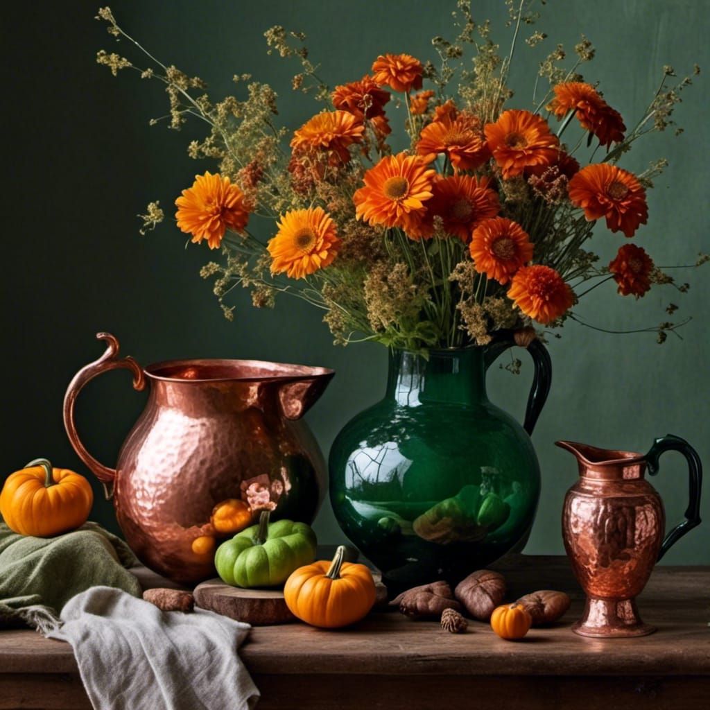 Still life<lora:Tembaga:1.0>