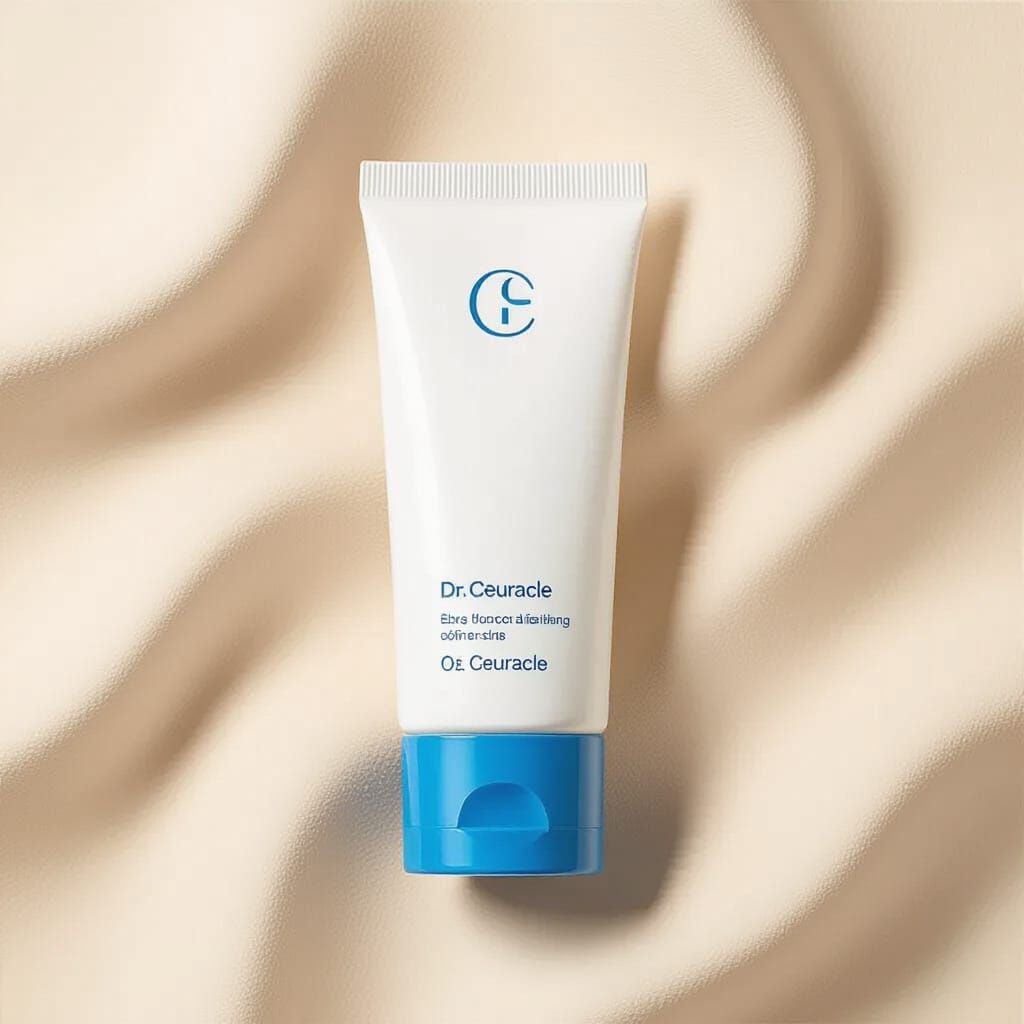 Minimalist Sunscreen Tube Still Life