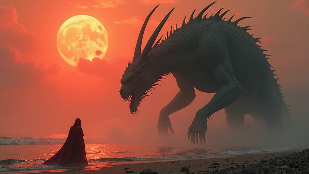 Surreal Alien Dimensions in Sci-Fi Style