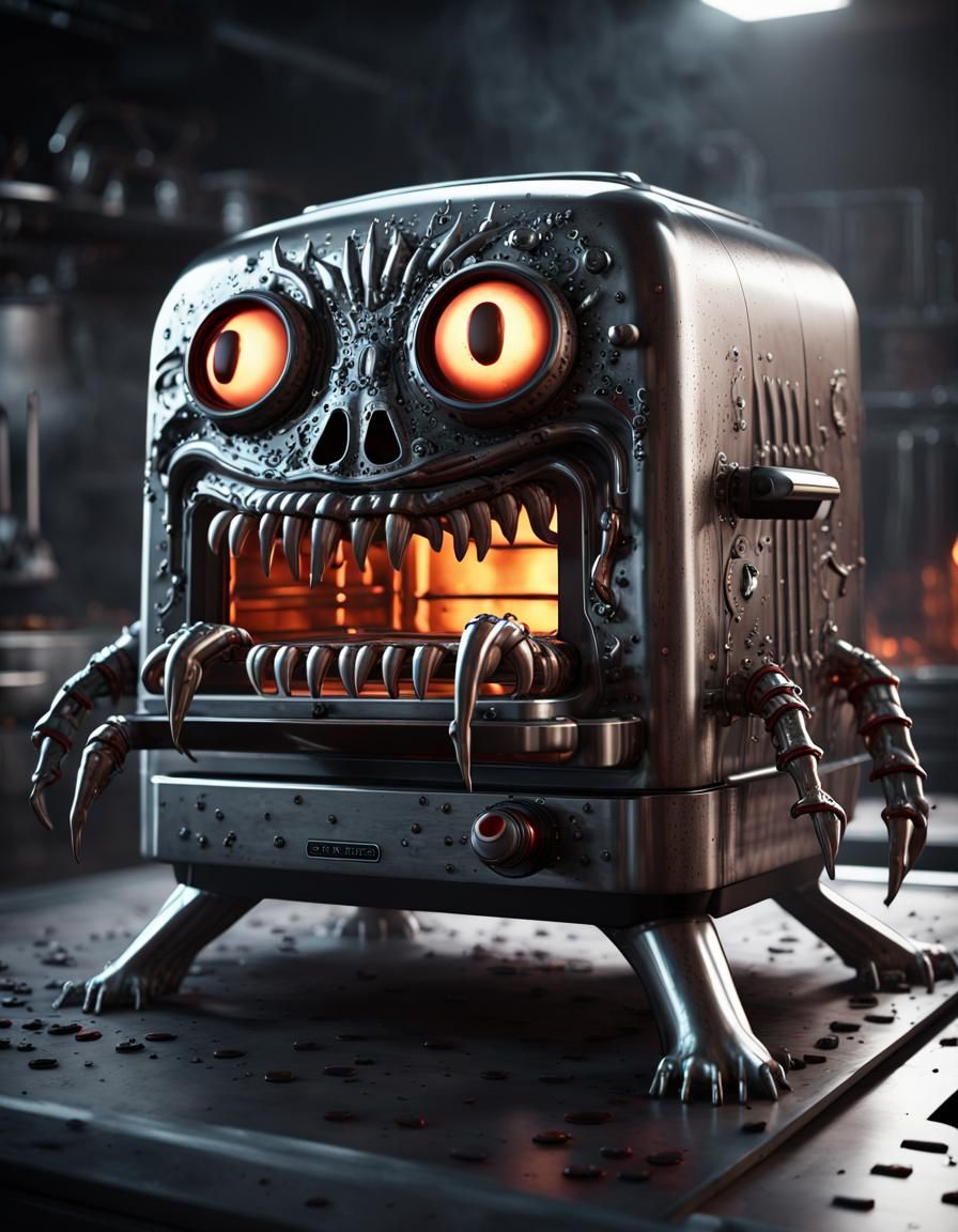 Gothic Horror: Monster Kitchenware in High Definition