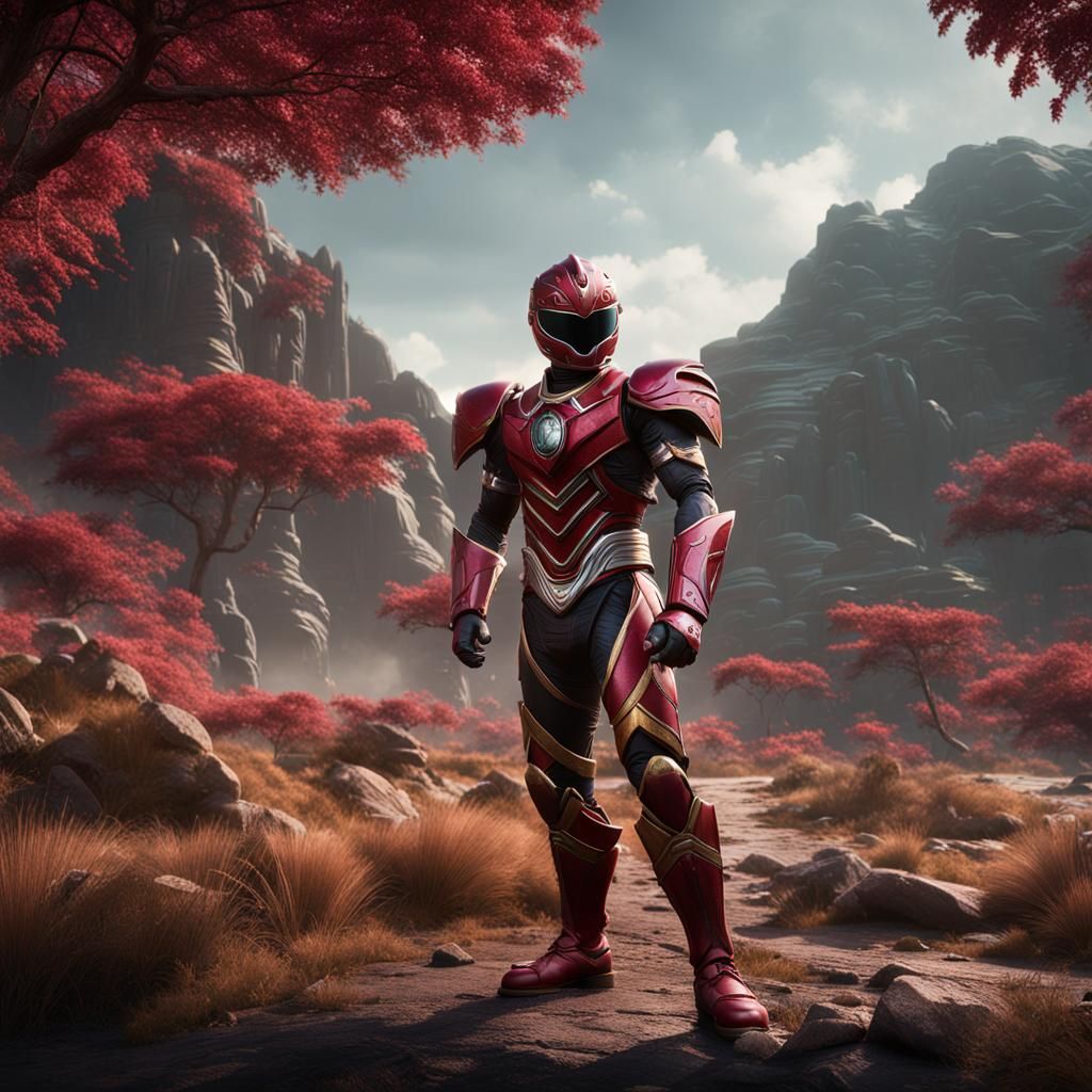 The Claret Sage Power Ranger