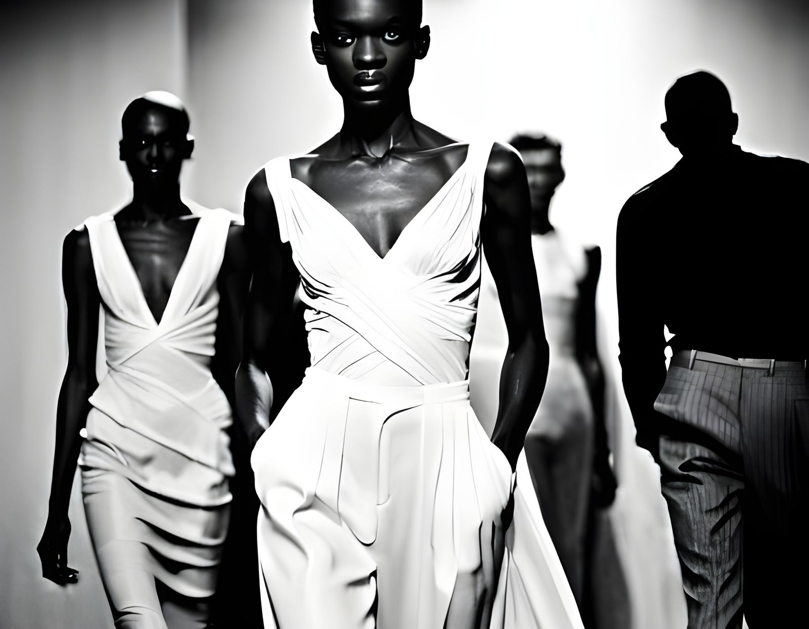 1990s Fashion Show by Alexander McQueen: Couture Elegance