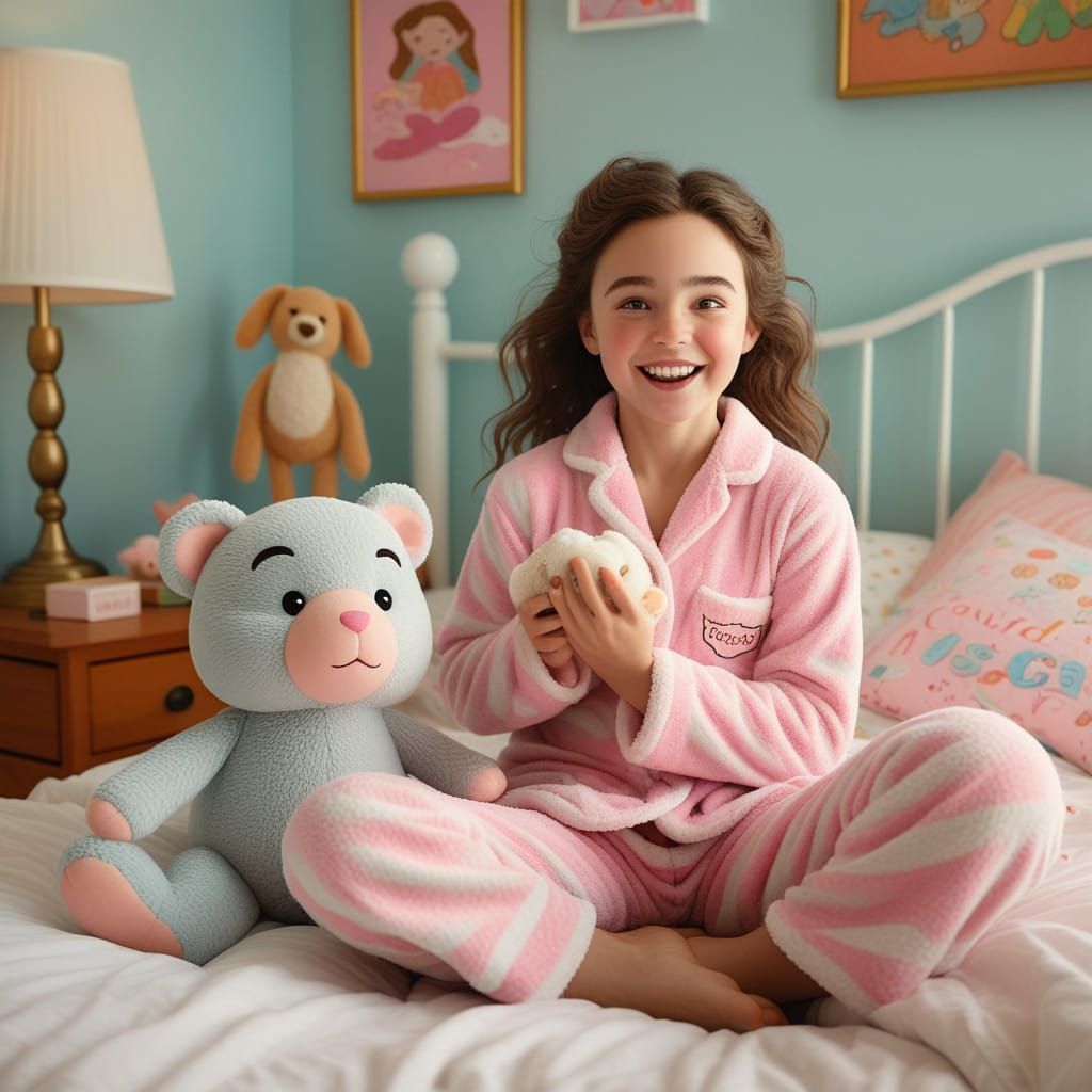 Surreal Whimsy in Cozy Morning Light