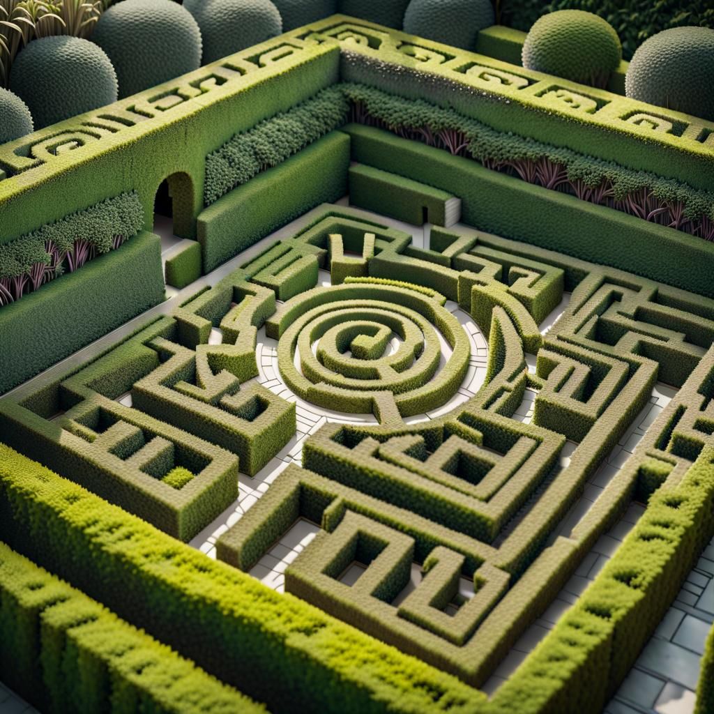 Hedge maze puzzle 🌳 🧩
