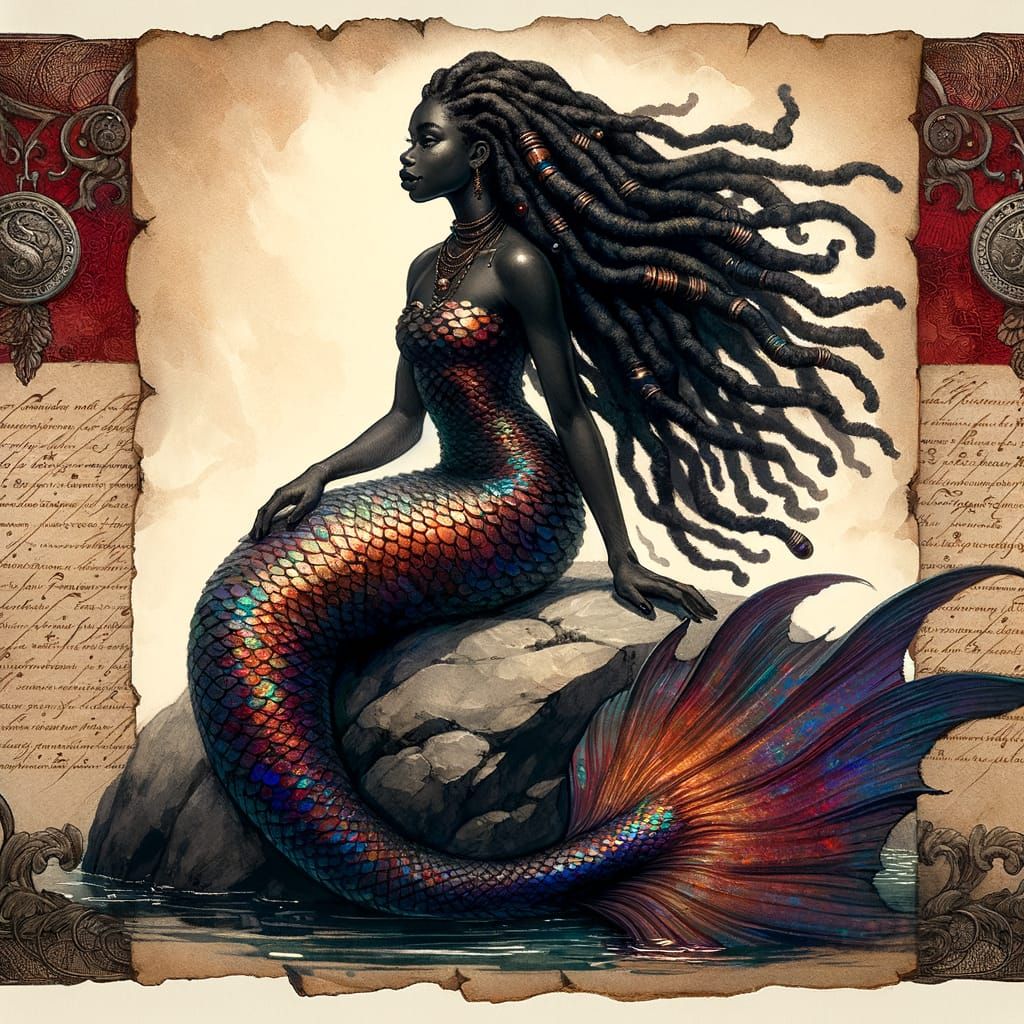 ink wash illustration by Tony Bradley with vibrant complemen...