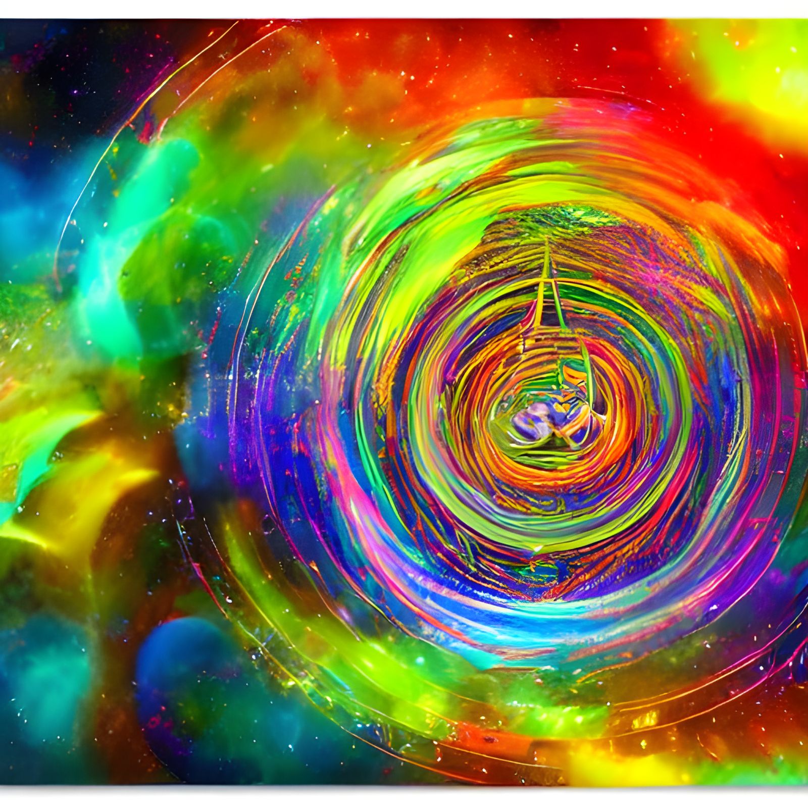 Cosmic School Teaching All Colors: Astral Illustration