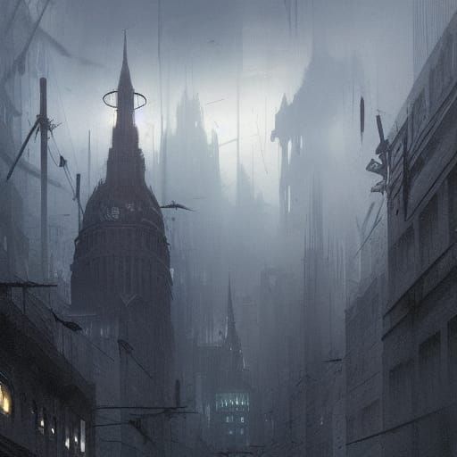 Sinister USA Landscape Art