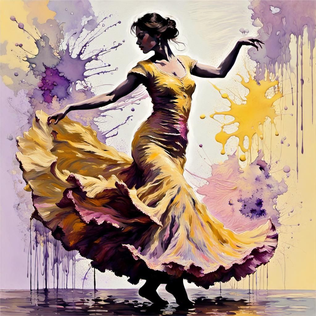 Pastal colours dance