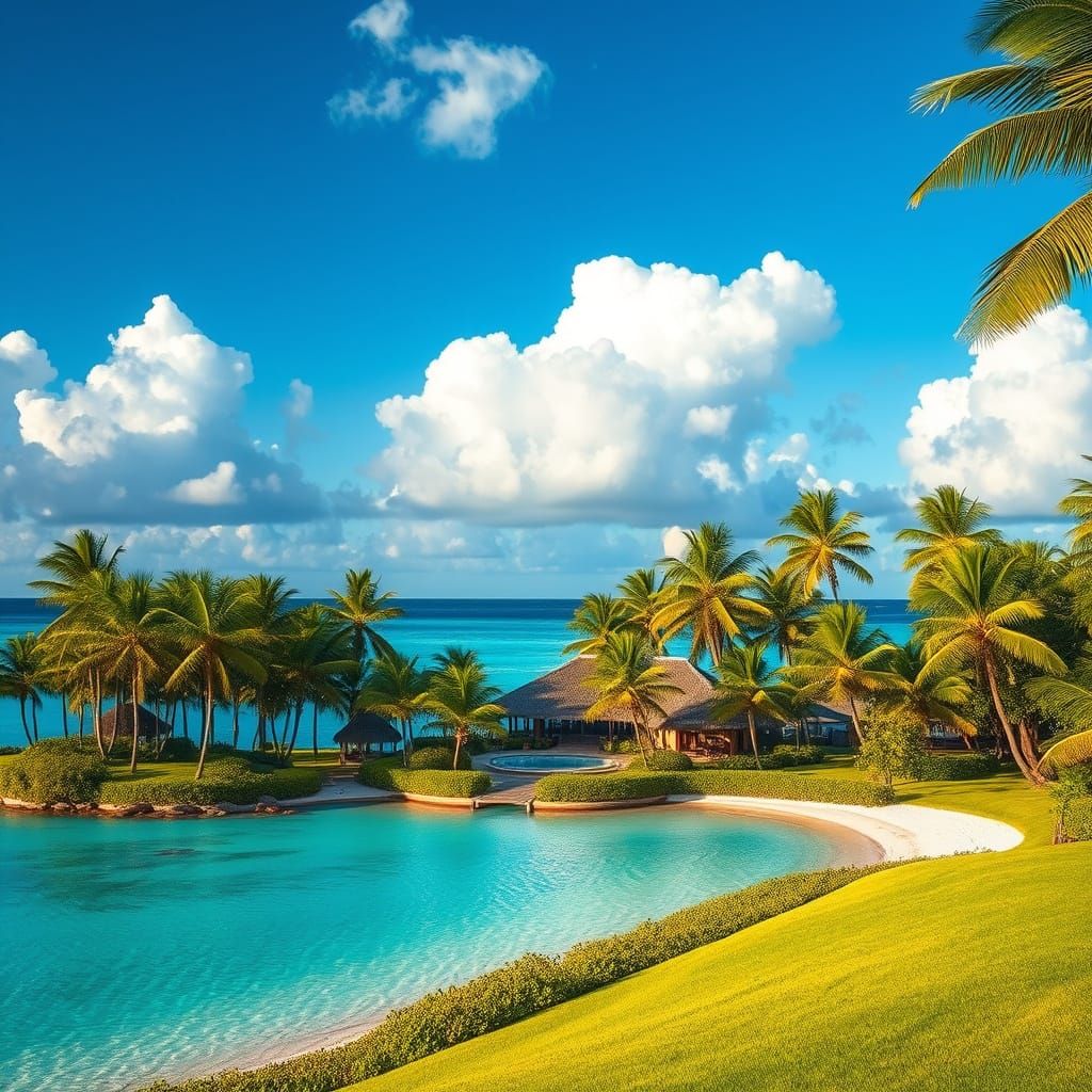 Exquisite Tropical Oasis in Paradise