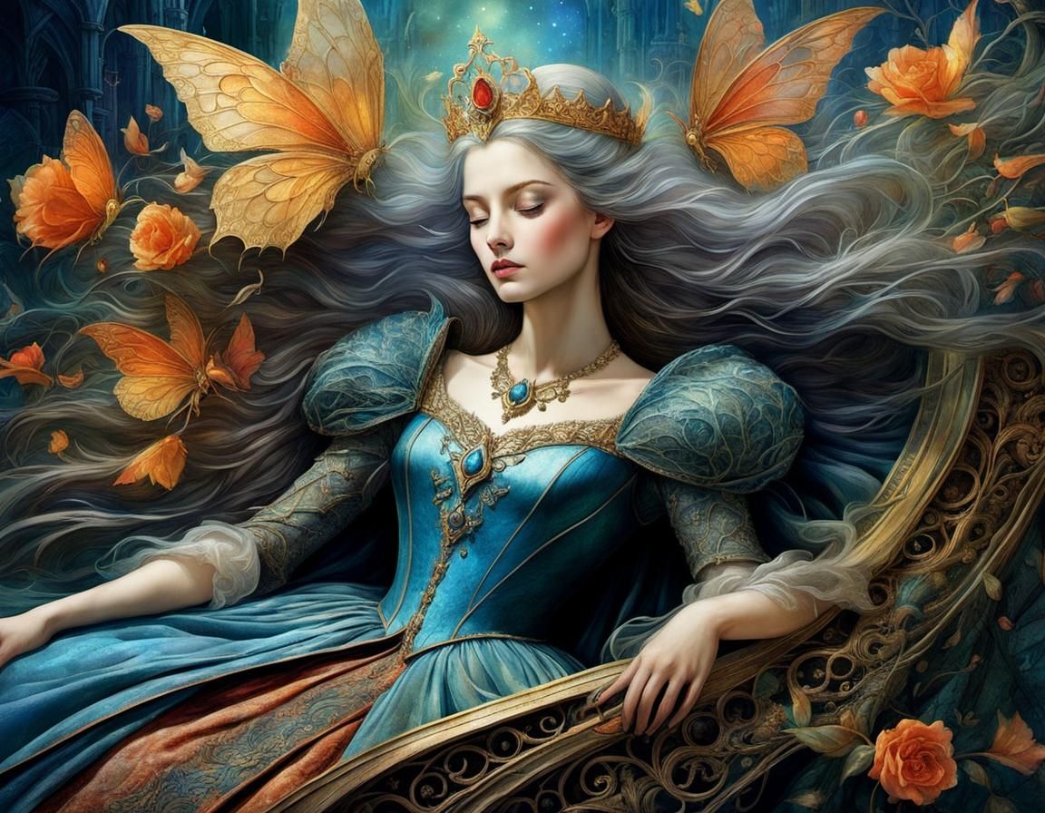 Fantastical Creature in Susan Seddon Boulet Style