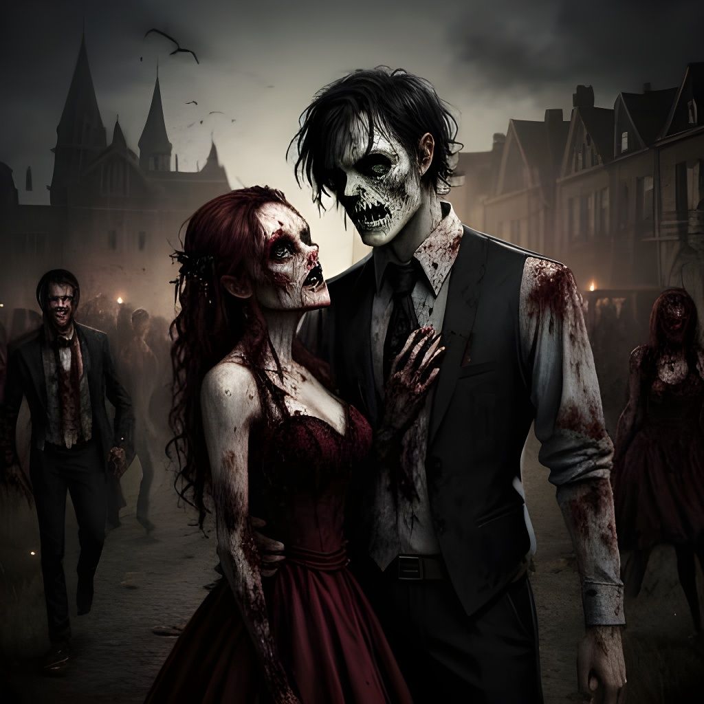 Zombie Prom Night Scene