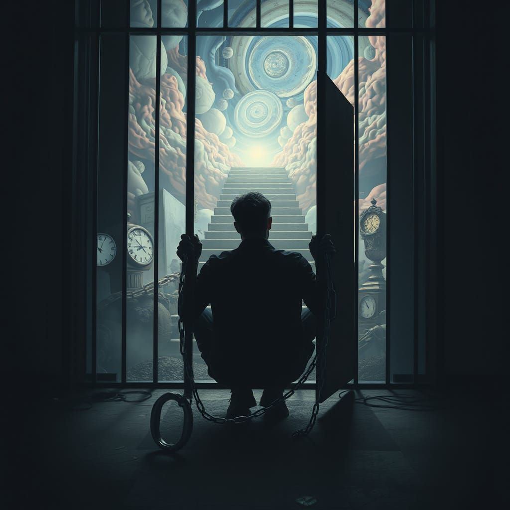 Surreal Imprisonment: Existential Dread in a Dreamscape