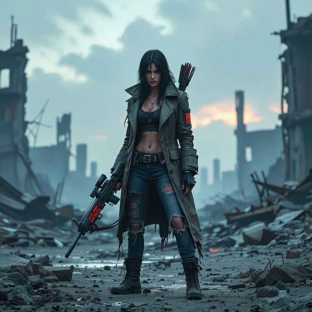 Post apocalyptic scavengers